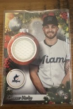 2025 Topps Holiday - Relics Connor Norby #PR-CN (MEM, RC)