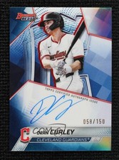 2025 Bowman's Best of 2025 Blue Refractor 58/150 Dean Curley #B25-DCU Auto