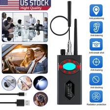 New RF detector Anti-spy Detector Hidden Camera GSM Audio Bug GPS Finder Scanner