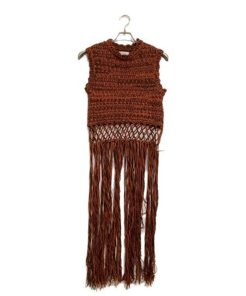 Ameri                    Sleeveless knit 24SS bro… - image 1