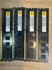 4x 4GB Elixir DDR3 1600MHz PC3-12800U UDIMM Desk. RAM 16GB Kit M2F4G64CB88C7N-DI