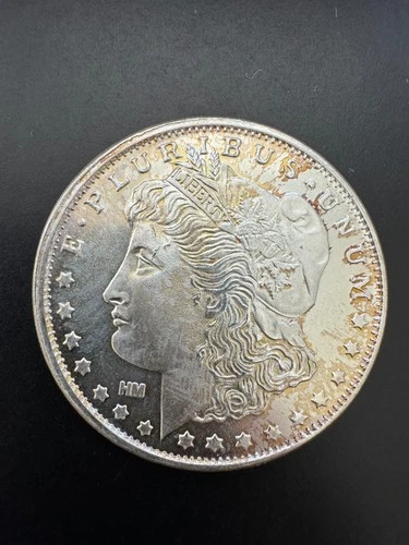 Morgan Dollar Design 1 Troy Ounce .999 Fine Silver Round