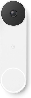 Google Nest Türklingel - Akku - Kabellose 960p Video Türklingel - Weiß