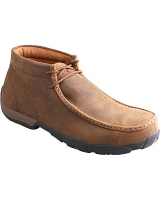 Twisted X Men's Waterproof Driving Mocs - Moc Toe - MDMW001