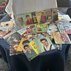 Lot of 32 Elvis Presley 45 RPM & EP vinyl