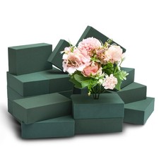 Floral Foam Blocks 5.5x3.1x1.7 Inch Dry Wet Flower Plant Foam Green 20 PCS