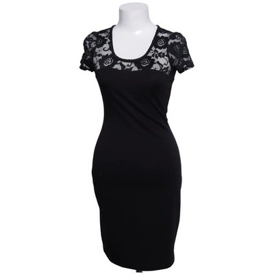 Okay, Kleid, Größe: 36, Schwarz, Elasthan/Polyamid/Polyester/Viskose #us8