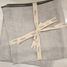Set/2 25" Greige Linen Zippered Pillow Covers