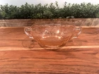 Pink Mayfair Depression Glass- 5" Cream Soup Bowls with handles.