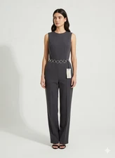 Urban Outfitters Women's Shiny Silver Y2K Chain Belt Silver NWT 38.5 Sweeny