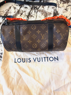 LOUIS VUITTON RARE VIRGIL ABLOH  POLOCHON MINI MONOGRAM BAG UNUSED BOX BAG LOOK!