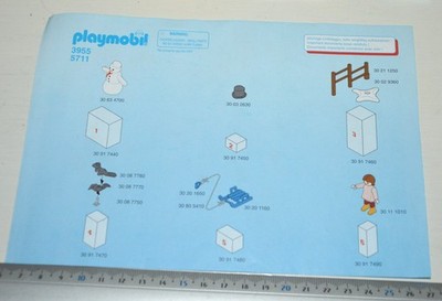 Calendrier De L'Avent Playmobil 3955 - Édition 2002, Neuf Et Scellé