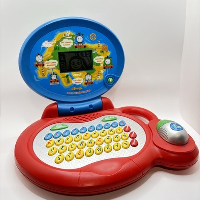 VTech Thomas & Friends Learn & Explore Laptop Computer 2006 - Tested & Working