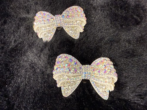 Nordstrom Clippings SILVER BOWS Women's Size 8 M (Any Sizes Will Fit) New