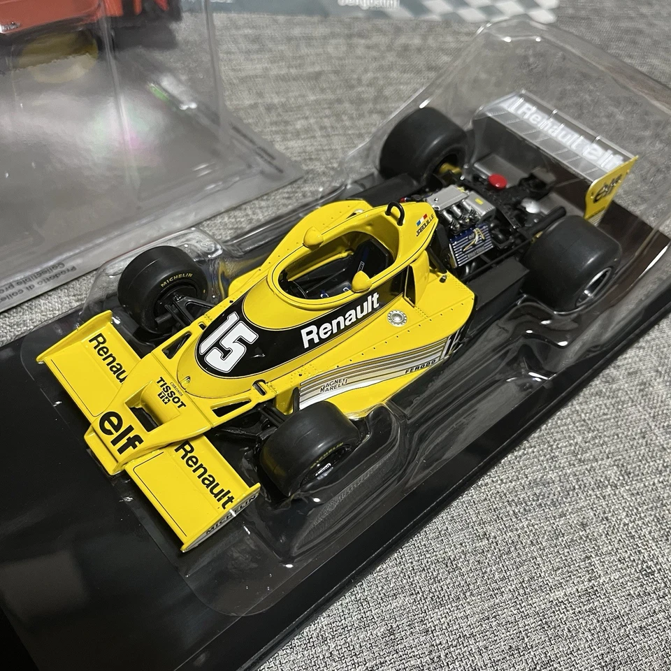 1/24 DeAGOSTINI Gran Escala F1 #22 Renault RS01 Jean Pierre Jabouille Modelos Coches Foto 3 de 4