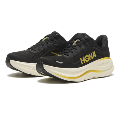 Hoka Bondi 9 Carbon Black Yellow Gold 1162011-CWG Men