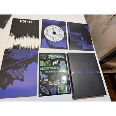 Stray Kids NO EASY CD 2nd Album Purple Version Box Set Booklet Book Pop Music