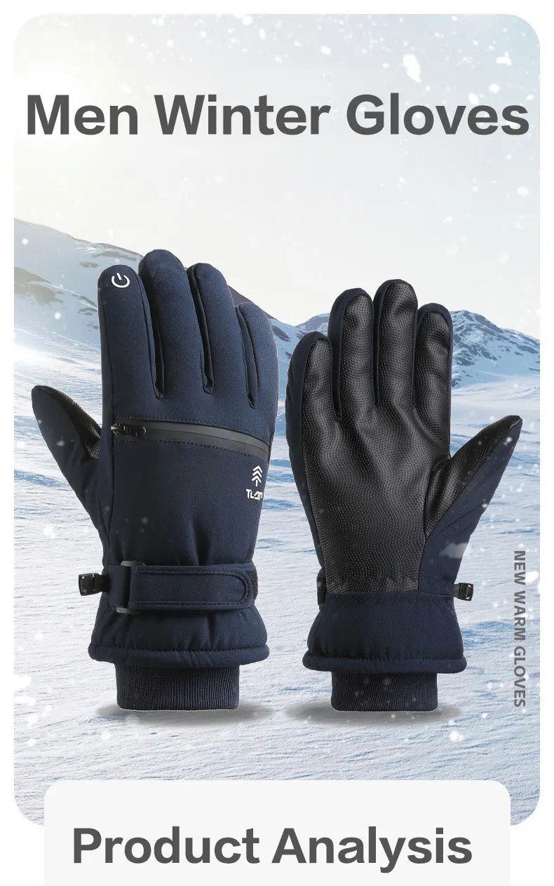 Hombres Y MUJERES Impermeables, Invierno Cálidos Guantes De Esquí, Cálidos Guantes De Nieve