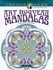 Creative Haven Art Nouveau Mandalas Coloring Book - 9780486818900