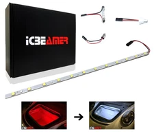 Red to White changeable color Bright Interior LED strip Cargo Illumination F124