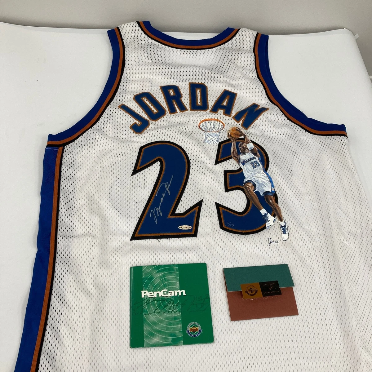 Upper Deck Washington Wizards Basketball NBA Original Autographed