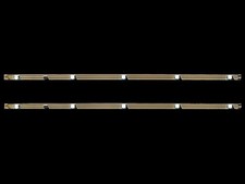 FALLER 2x Rampes d'éclairage LED - FALLER 180648
