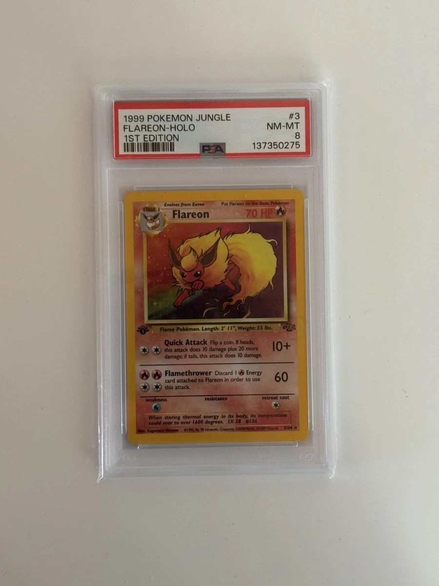 25+ Flareon Pokémon TCG 1st Edition Individual Trading Card Games