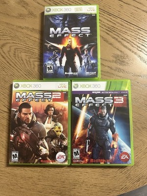 Mass Effect Trilogy(1,2,3) Xbox 360
