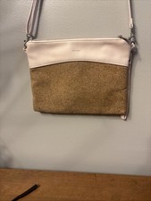 Pixie Mood Pink Cork Purse With Strap 11.5 X8...