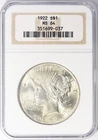 1922 Peace Silver Dollar NGC MS-64