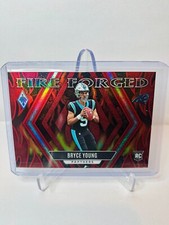 2023 Panini Phoenix Fire Forged BRYCE YOUNG Red Rookie /199 #FF-2 Panthers