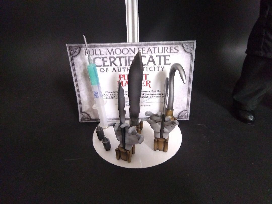 ●パペットマスター ブレイド プロップレプリカ 1/1 カスタム リペイント Puppet Master Blade Prop Replica 1/1 Custom Repaint Used
