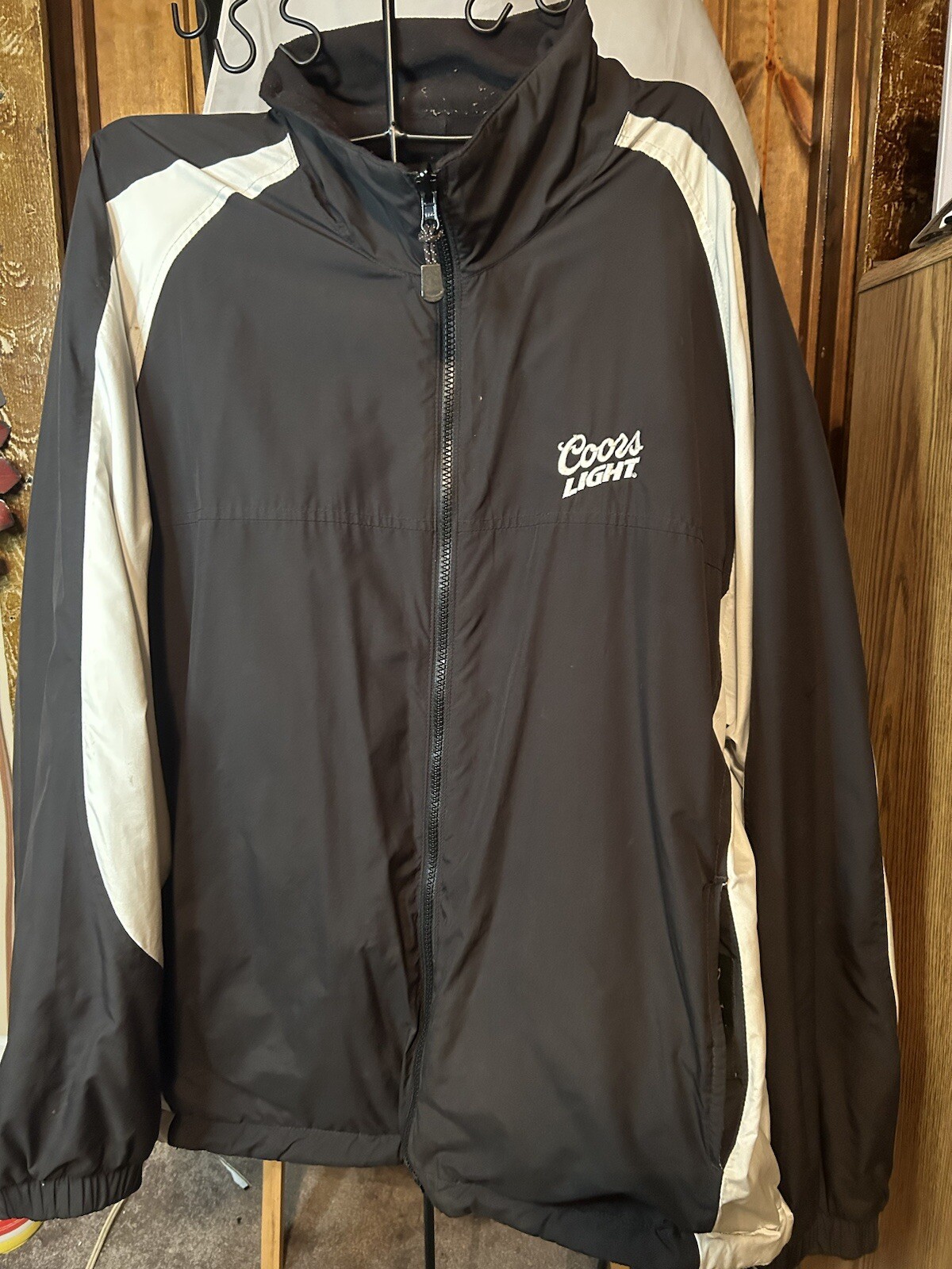 Coors Light Dunbrook Lightweight Terry Lined Jacket Large Style 8511