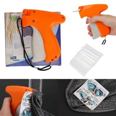 Durable Clothing Garment Price Tag Gun Kits 5000 Barbs Label Needle Machine US