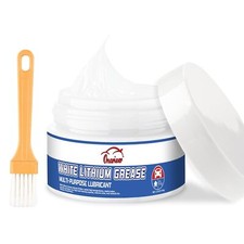 White Lithium Grease, 3.5oz, Multi-Purpose Lubricant Grease with...
