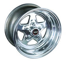 Weld Racing Pro Star 96 Polished Aluminum Wheel 15x85x4.75 Weld Racing Pro Star 96 Polished Aluminum Wheel 15x85x4.75