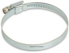 Schlauchschelle verzinkt 12mm breit 8 - 180mm Schneckenschlauchschelle 10er Pack