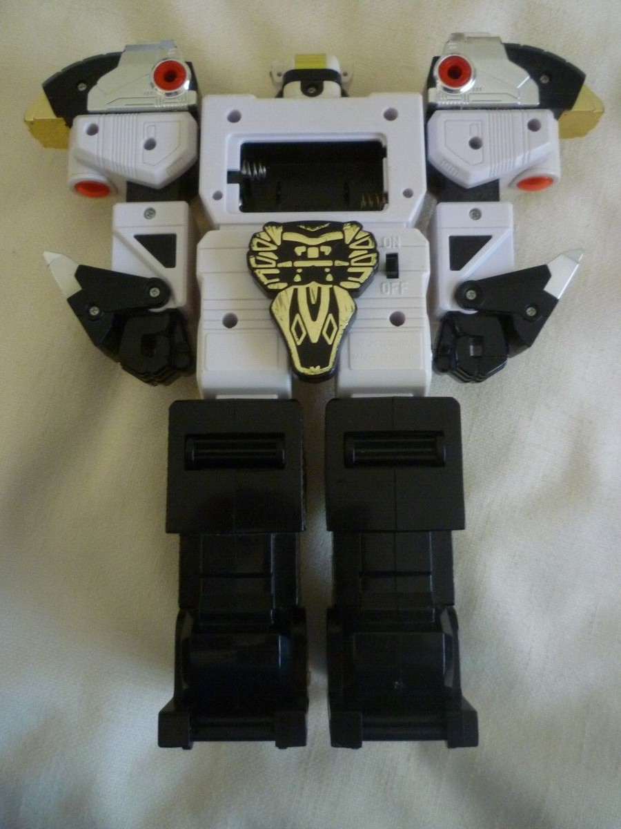 Vintage 1994 Bandai 1994 Power Rangers White Tigerzord Deluxe