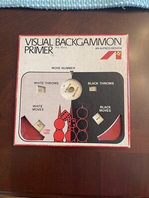 visual backgammon primer- vintage 1973