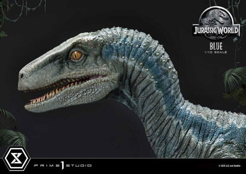 Prime 1 Studio PCFJW-03 Jurassic World Dinosaur Velociraptor Blue 1/10 Statue - Bild 10 von 23