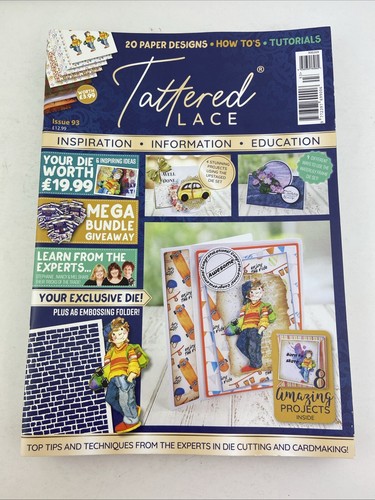 Tattered Lace Magazine Bundle X10, Issues 90-99, Inspiration Education Info VGC. - Imagen 9 de 24