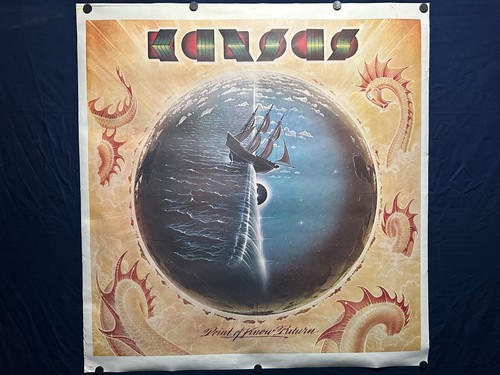 PRIVATE LISTING - Kansas, Journey, UFO promotional posters (3)