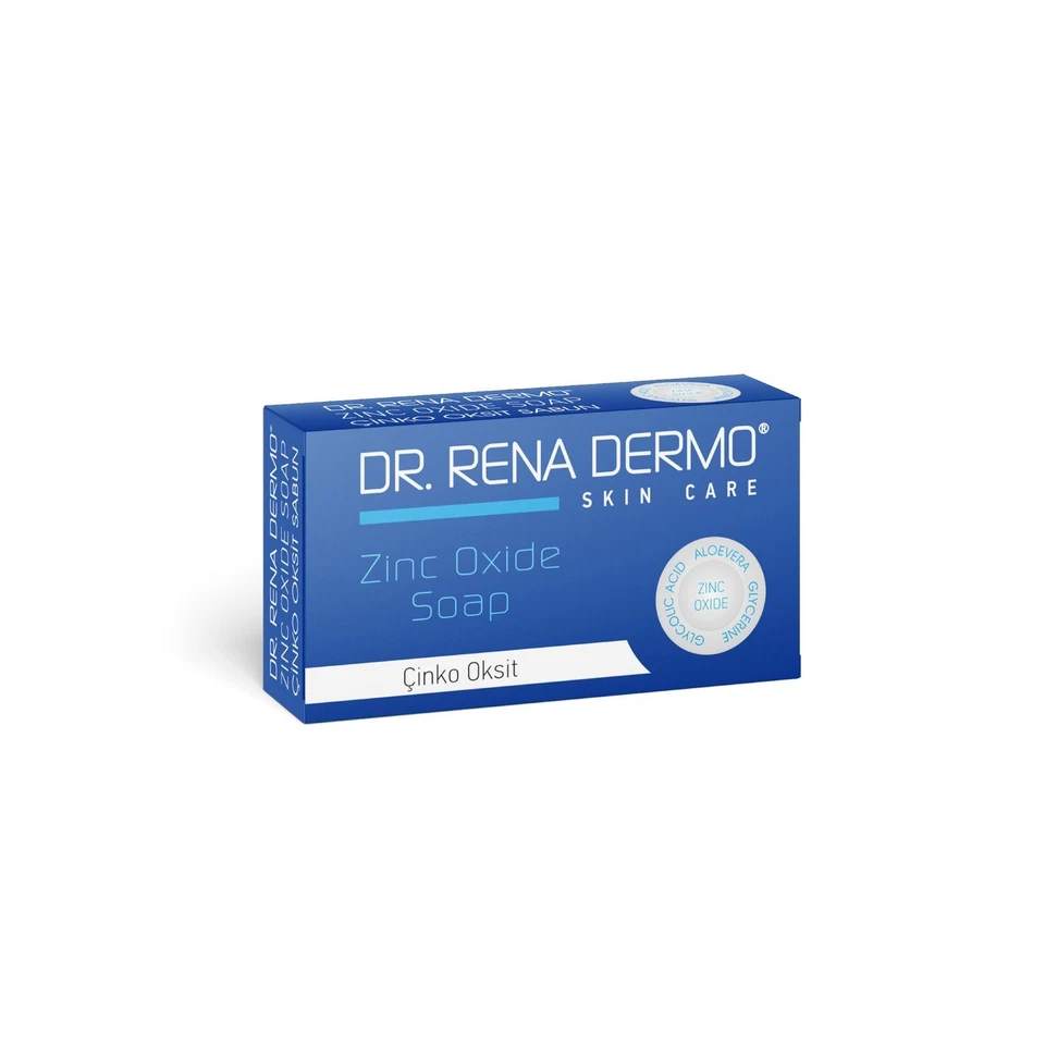 DR. RENA DERMO Naturseife Zinkseife Gesichtsseife Körperseife Anti Pickel Akne Entzündungseifed