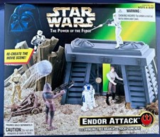Sealed Star Wars Power of the Force Hoth Battle Turret Laser Diorama   1997 Rare