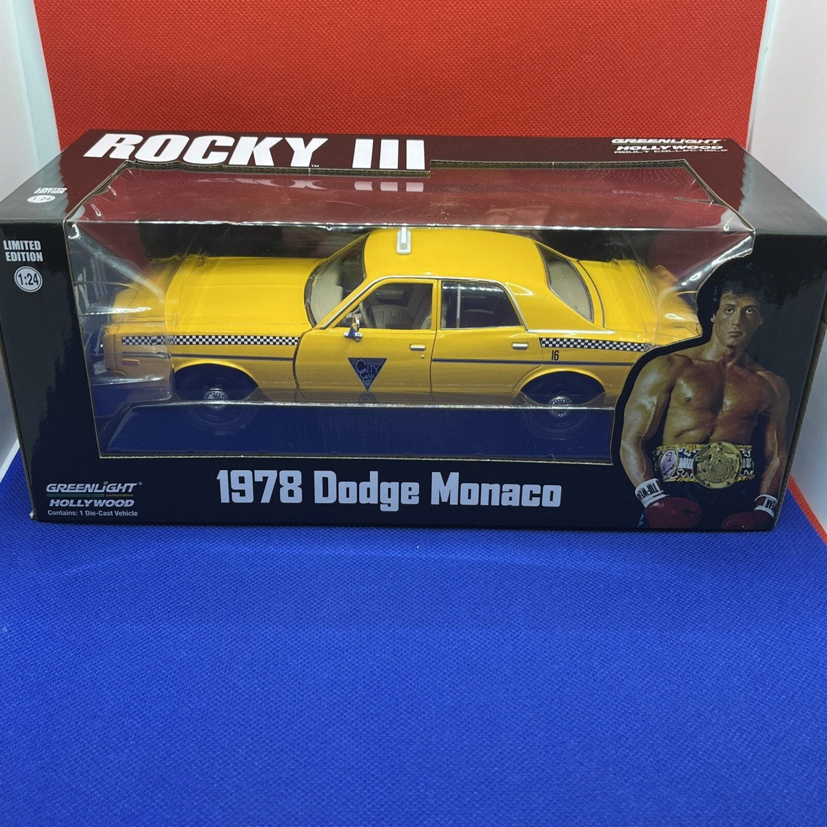 Greenlight Hollywood Die Cast Rocky III 1:24 1978 Dodge Monaco