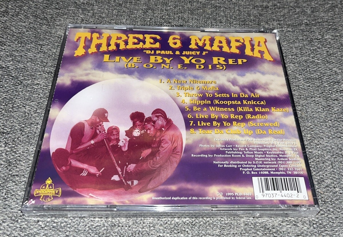 Live by the Rep by Three 6 Mafia (New CD)⭐️Buy Any 3 Get 1 Free