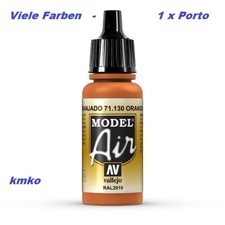 Vallejo Model Air MA 130 71.130 Orange Rost R...