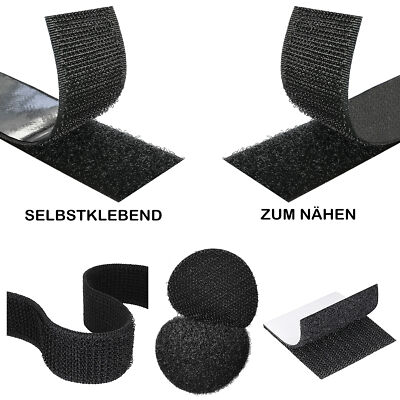 Klettband Klettverschluss Klettpunkte Klettstreifen Klettklebeband extra stark