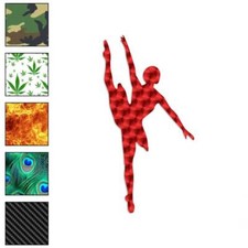 Ballet Dancer Dancing, Vinyl Decal Sticker, 40 Patterns 3 Sizes, 2347