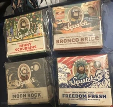 LOT OF 4! Dr. Squatch Soap Moon Rock Ninny Scrubbins Bronco Bricc Freedom Fresh